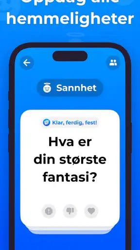 Nødt eller Sannhet - Drikkelek screenshot