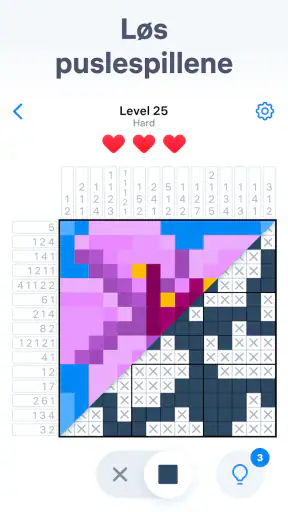 Nonogram.com - Tall-spillet screenshot