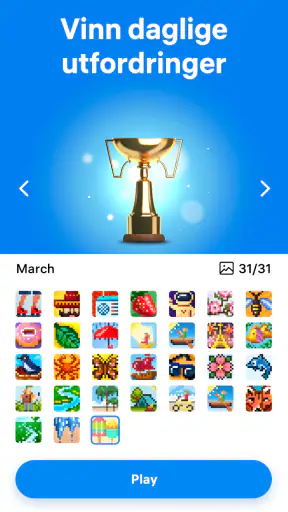 Nonogram.com - Tall-spillet screenshot