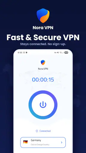 Nora VPN – Fast & Secure VPN screenshot