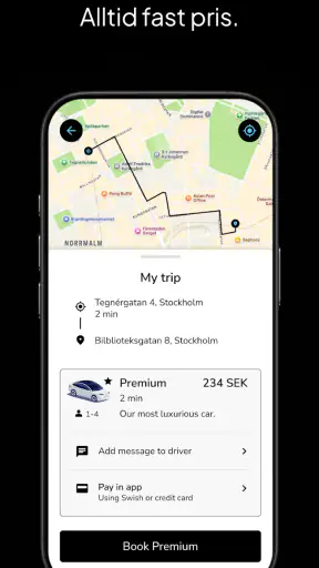 Norges Taxi screenshot