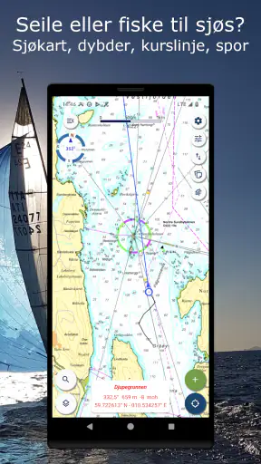 Norgeskart friluftsliv screenshot