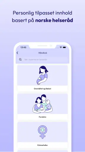 Nørs - Graviditet og syklus screenshot