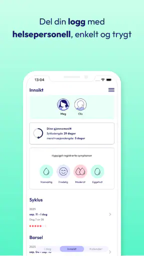Nørs - Graviditet og syklus screenshot