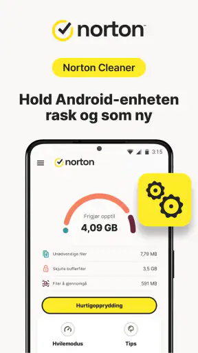 Norton Cleaner – Fjern søppel screenshot