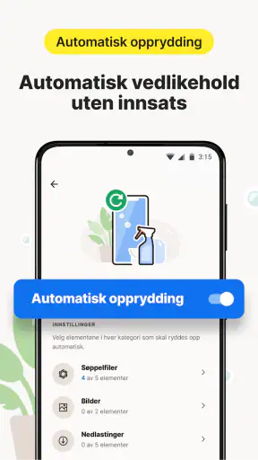 Norton Cleaner – Fjern søppel screenshot