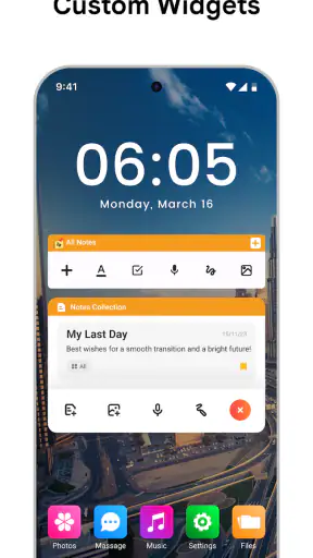 Noter: Notesblok Notesbog screenshot