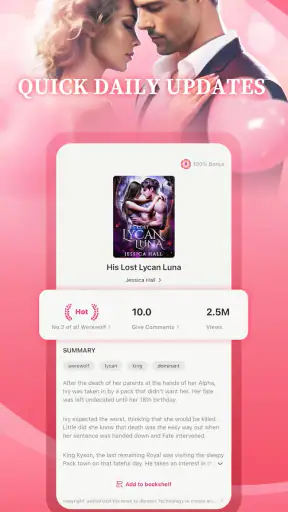 NovelsReader screenshot