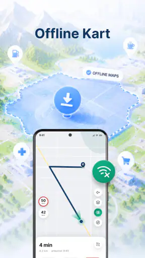 Offline Kart & AI Reiseplan screenshot