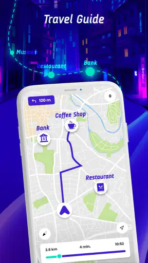 Offline Maps, GPS, Speedometer screenshot
