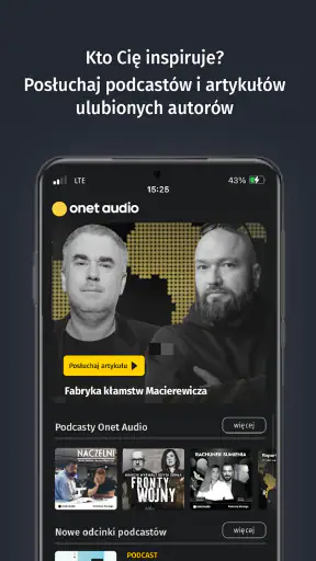 Onet Audio screenshot