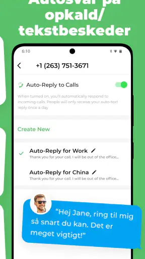 OnPhone - andre telefonnummer screenshot