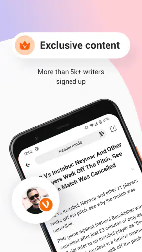 Opera News Lite - Less Data screenshot
