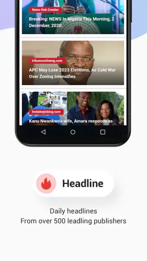 Opera News Lite - Less Data screenshot