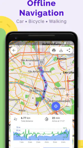 OsmAnd+ — Kart & GPS frakoblet screenshot