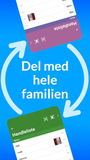 OurGroceries Handleliste screenshot