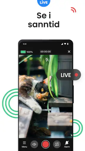 Overvåkningskamera Visory screenshot