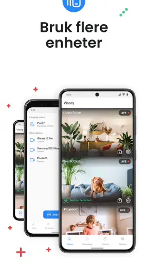 Overvåkningskamera Visory screenshot