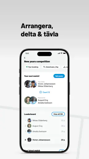 Padelboard by MATCHi screenshot