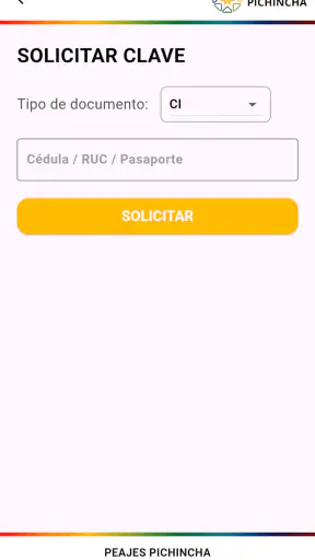 Peajes Pichincha V2 screenshot