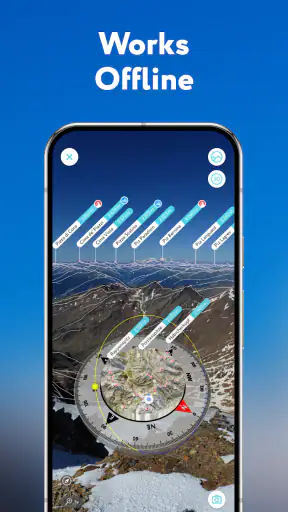 PeakVisor - 3D Maps & Peaks ID screenshot