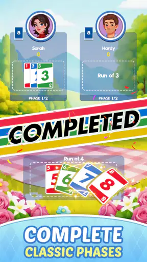 Phase 10: Casual Card Game screenshot