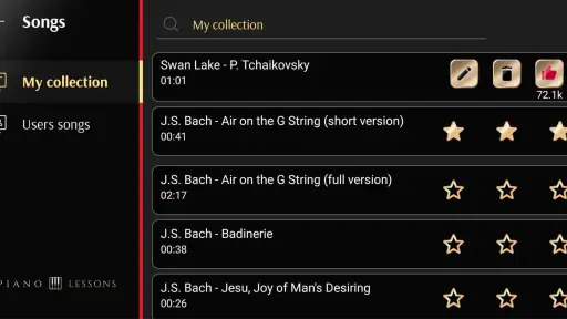 Piano Leksjoner! screenshot