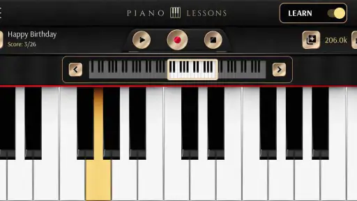 Piano Leksjoner! screenshot