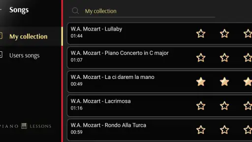 Piano Leksjoner! screenshot