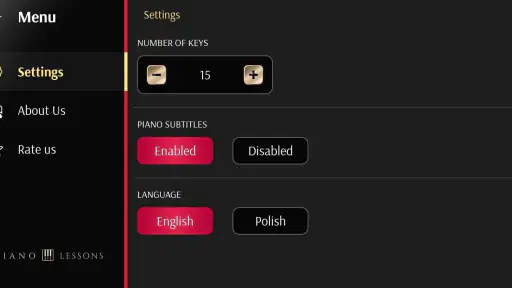 Piano Leksjoner! screenshot