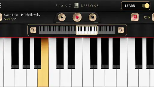 Piano Leksjoner! screenshot
