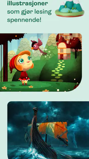 Pickatale: Bibliotek for barn screenshot