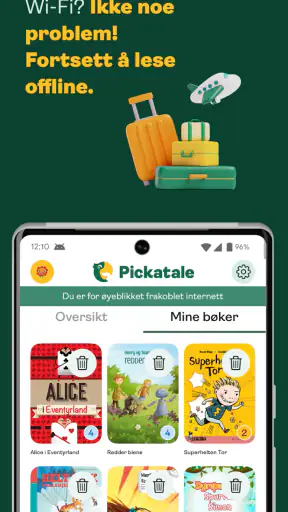 Pickatale: Bibliotek for barn screenshot