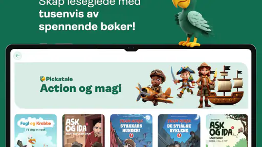 Pickatale: Bibliotek for barn screenshot