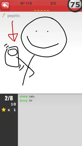 Pinturillo 2 - Draw and guess screenshot