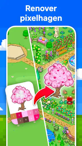Pixel Art - Fargelegging screenshot