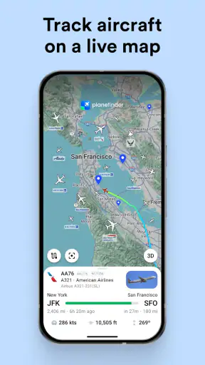 Plane Finder - Flight Tracker screenshot