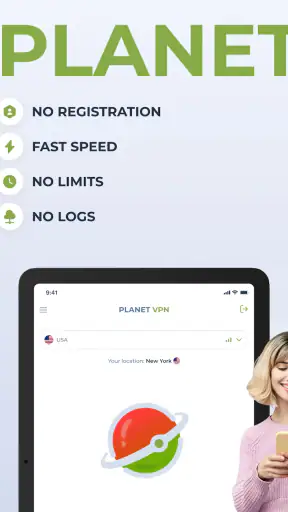 Planet Free VPN ™ Super Proxy screenshot