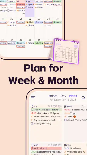 Planner Pro - Daily Calendar screenshot