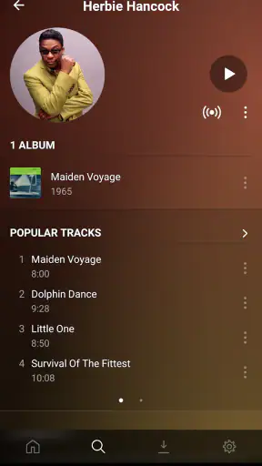 Plexamp screenshot