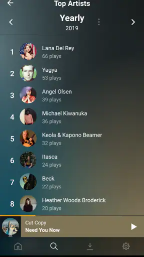 Plexamp screenshot