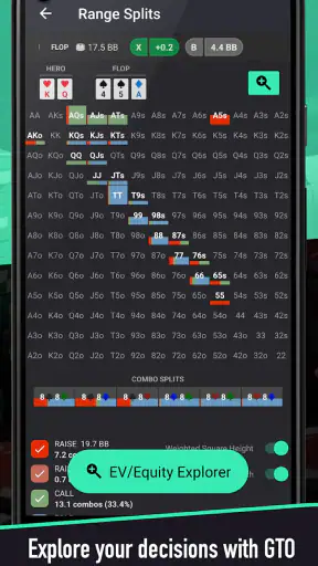 Poker Solver+ - GTO for Holdem screenshot