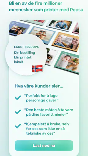 Popsa | Print bildene dine screenshot