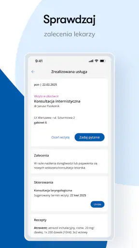Portal Pacjenta LUX MED screenshot