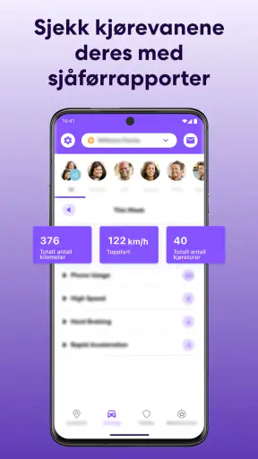 Posisjonsdeling med Life360 screenshot