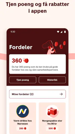 Posten screenshot