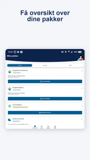 PostNord Norge screenshot