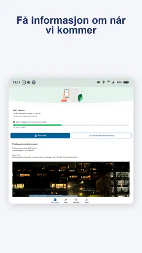 PostNord Norge screenshot