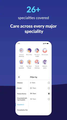 Practo: Doctor Appointment App screenshot