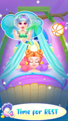 Princess Mermaid At Hair Salon screenshot